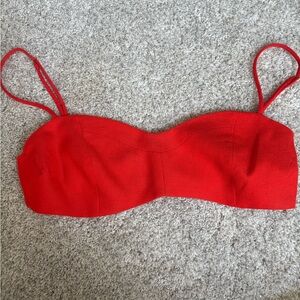 TOVE Vibrant Red Bandeau
